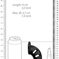 Mancage Model 20 Chastity Cage with Plug