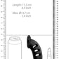 Mancage Model 21 Chastity Cage with Plug