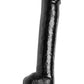 Master Cock The Black Destroyer Huge 17in Dildo