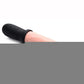 Master Series 8x Auto Pounder Rechargeable Silicone Vibrating and Thrusting Dildo with Handle - Vanilla - 10in