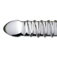 Master Series Behemoth Ribbed XL Dildo 12.25in - Glass