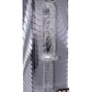 Master Series Brutus Glass Dildo Thruster - Clear