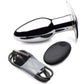 Master Series Chrome Blast 7x Rechargeable Anal Plug with Remote Control
