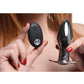 Master Series Chrome Blast 7x Rechargeable Anal Plug with Remote Control