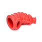 Master Series Crimson Chamber Silicone Chastity Cage