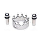 Master Series Crowned Magnetic Crown Nipple Clamps - Stainless