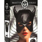Master Series Dungeon Demon Bondage Hood with Horns - Black