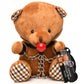 Master Series Gagged Plush Teddy Bear - Brown
