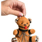 Master Series Gagged Teddy Bear Keychain