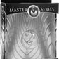 Master Series Halo Urethral Plug with Glans Ring - Gray/Metal/Silver