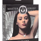 Master Series Heart Lock Choker with Keys - Red