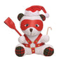 Master Series Holiday Bondage Bear - Green/Red/White