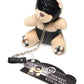 Master Series Hooded Teddy Bear Keychain - Tan