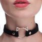 Master Series Kinky Kitty Adjustable Ring Choker Slim