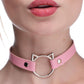 Master Series Kinky Kitty Adjustable Ring Choker Slim