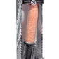 Master Series Onslaught XL Vibrating 9in Dildo Thruster - Vanilla - XLarge