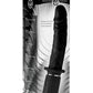 Master Series Power Pounder Vibrating and Thrusting Silicone Dildo - Black