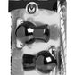 Master Series Reverb Vibrating Nipple Suckers - Black