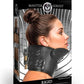 Master Series Rigid Locking Posture Collar with Chin Brace - Black