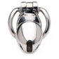 Master Series Rikers 24-7 Stainless Steel Locking Chastity Cage