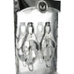 Master Series Ringed Monarch Nipple Vice - Metal/Silver