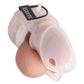 Master Series Sado Chamber Silicone Male Chastity Device
