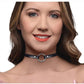 Master Series Silver Ring Slim Choker