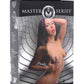 Master Series Titty Taunter Nipple Clamps with Weighted Bead - Silver