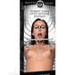Master Series Tower Of Pain Nipple Clamps - Clear/Silver