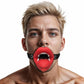 Master Series Vampire Vibrating Rechargeable Silicone Mouth Gag