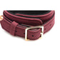 Master Series Velvet Bondage Set Cuffs, Collar, and Leash