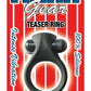 Maxx Gear Teaser Ring Silicone Vibrating Cock Ring - Black