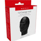 ME YOU US Full Coverage Hood Pu Leather Bondage Hood - Black
