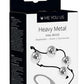 ME YOU US Heavy Metal Anal Beads - Metal/Silver