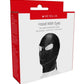 ME YOU US Hood with Eyes Pu Leather Bondage Hood - Black