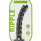 ME YOU US Ripple G-Spot Peg - Black - 8in