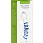 ME YOU US Textured Ice G-Spot and P-Spot Teaser Glass Dildo - Blue/Clear
