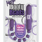 Mega Booty Beads Vibrating Anal Beads - Purple