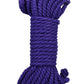 Merci Bind and Tie 6mm Hemp Bondage Rope - Purple - 30ft