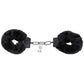 Merci Fluff Cuffs - Black