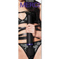 Merci Rechargeable Power Wand Silicone Wand Massager - Black