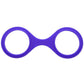 Merci Silicone Play Cuffs - Purple