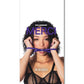 Merci Silicone Play Cuffs - Purple