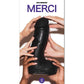 Merci The Really Big Dick with XL Removable Vac-U-Lock Suction Cup - Chocolate - XLarge