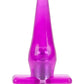 Mini Vibro Tease Vibrating Butt Plug - Pink