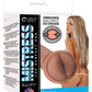 Mistress Brianna Vibrating Bioskin Dual Density Stroker - Ass - Caramel