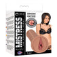 Mistress Lexi Vibrating Bioskin Dual Density Stroker - Pussy - Caramel