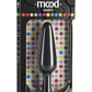 Mood Naughty 1 Silicone Anal Plug - Black - Large