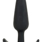 Mood Naughty 1 Silicone Anal Plug - Black - Medium