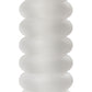 Mood Thrill Ultraskyn Masturbator - Frost/White